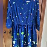 Lindy Bop Space Dog Swing Holly Dress US Sz 12 Photo 0