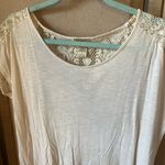 Eyelash Couture  Cream Lace Women's top medium Photo 2