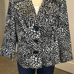 Allison Taylor  Unlined B&W Blazer Photo 4