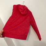 Adidas  Climawarm Team Issue Fleece Pullover Logo Hoodie Red Active Sweatshirt L Photo 11