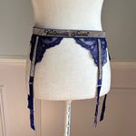 Victoria's Secret NWT Women's Very Sexy Shine Strap Garterbelt Sz XS/S Blue Photo 2