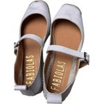 FABIOLAS Classy Buckle White MaryJane Low Heel Espadrilles EU Sz 39/8.5 Photo 10