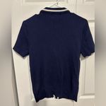 Ralph Lauren Lauren active blue short sleeve cardigan size X-Large Photo 2
