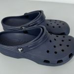 Crocs Navy Clogs Men’s Size 7 Women’s Size 9 Photo 0