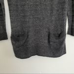 Aerie Sweater Women's Size M Lightweight Pockets Charcoal Gray Photo 1