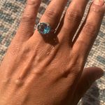 Beverly Hills Boutique Ring... Blue Photo 2