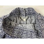 Briggs Women White Blue Pull On Linen Blend‎ Boho Ikat Chic Summer Shorts Size L Size L Photo 4