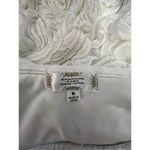 Shannon Ford New York Lace Blouse With Floral Design and Flowy Hems White Size M Photo 1