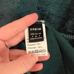 SheIn Green Shiny Spandex Cocktail Dress Photo 4