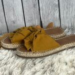 Universal Standard š Mustard Knot Espadrille Sandals ā Siz8 Photo 1