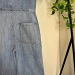 Pistola NWT Revolve  Grover Field Suit Denim Jumpsuit in Disoriented Medium NEW Photo 11