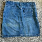 Old Navy 🦋  Denim Jean Mini Skirt Casual Size 12 Photo 2