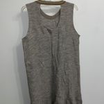 Anthropologie NWT $178  Gray Wool Afterlight Drop Waist Knee Length Dress M Photo 7