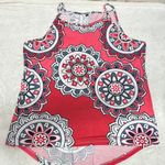 Mandala Print Pink Sleeveless Top Size L Photo 0