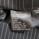 Isabella Demarco Black Pinstripe Pencil Skirt NWT Size 4 Black Striped Skirt Photo 6