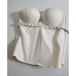 David's Bridal  White Intimates Robe Photo 3