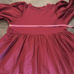 Tuckernuck En Saison Burgundy Mini Dress Sz L Red Size L Photo 4