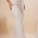 Pretty Little Thing  stone linen pants  Photo 1