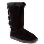 Sugar Panthea Microsuede Faux Fur Shearling Boots in Black Size 6 New in Box Photo 10