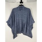 Athleta  Blissful Poncho‎ Hoodie Hooded Pullover Sweatshirt Lightweight Oversized Photo 1