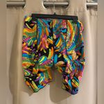 Source Unknown Multicolor Patterned Bike Shorts Photo 2