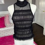 Free People Lace High Neck Top Photo 0