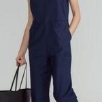 Everlane NWT The Structured Cotton Navy Business Casual Classic Pant Jumpsuit Photo 0