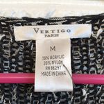 Vertigo Paris  knit sweater with large stone buttons‎ womens M Photo 2