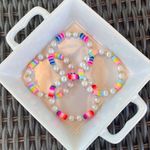 Handmade LGBT Rainbow Pride Pearl Bracelet Photo 3