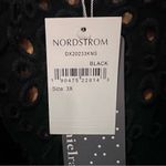 Daniel Rainn Daniel Rainn Cowl Neck Cap Sleeve Eyelet Lattice Back Yoke Top in Black Size 3X Photo 3