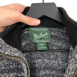 Woolrich 1/4 Zip Knit Pullover Grey M Photo 4