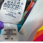 Lands End Swim Dress 16 Floral Tummy Control Surplice Wrap Chlorine Resistant Yellow Photo 14