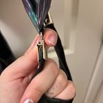 Lip service  Cult Iridescent Black Leggings with Suspenders Photo 4