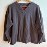 Christian LaCroix  Pour Air France Long Sleeve Pullover Shirt XL Photo 0