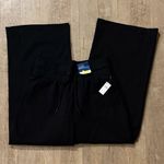 Old Navy NWT  Active Dynam Fleece Extra High Waisted Wide Leg Black Size M Photo 0