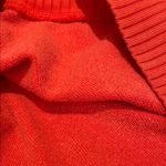 Aerie  Terry Toweling Oversized Crew Sweatshirt Orange Mind in the MNTS SMALL ‘22 Photo 9