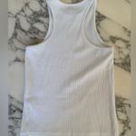 Madewell NWT High Neck in Sleekhold White Tank Top US Women XS Photo 2