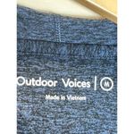 Outdoor Voices  Women's Size M Blue CloudKnit Pullover Hoodie EUC Photo 4