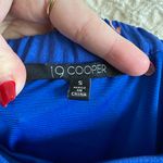 19 Cooper NWOT  blue & pink flamingo print short sleeve dress Photo 2