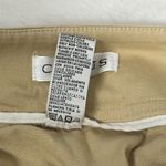 Chaus Skirt Beige Khaki Side Zip Knee Length Stretch vintage 12 cotton spandex Tan Photo 5