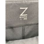 Zella Womens Black Cropped Panel Mesh Pants Leggings Size Large Pocket Workout Photo 2