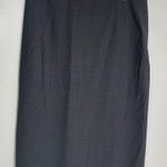 Theory Pencil Skirt Wool Blend Stretch Double Vented Back Zip Gray Women Sz 6 Photo 0