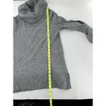 Anthropologie  Sweater Sz M Cowlneck Ribbbed Oversized Grey Paloma Balloon Sleeve Photo 10