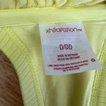 Xhilaration Juniors' Yellow Knot-Front Bandeau Bikini Top - Size D/DD - NWT Photo 1