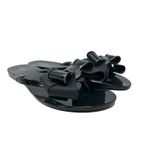 Melissa ‎ Harmonic Bow Flip Flop Thong Sandals Black Size US 9 Photo 2