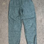 Athleta Voyager Linen Cropped Pant Aspen Olive Green 4 Photo 6