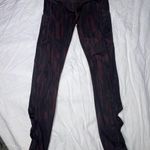 Lululemon Speed Tight IV Painted Animal Bordeaux Drama Black / Black 4 Photo 13