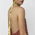 ZARA  Yellow and Purple Patterned Women's Top Photo 7