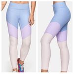 Outdoor Voices Pastel Lilac Lavender Dahlia Tri Spring Colored Leggings Photo 3