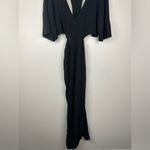 FP Beach Free People Ready To Go One Cut Out Wide Leg Relaxed Peachy Jumpsuit Women’s M Photo 4